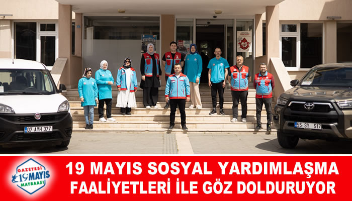 SOSYAL YARDIMLAŞMA FAALİYETLERİ İLE GÖZ DOLDURUYOR