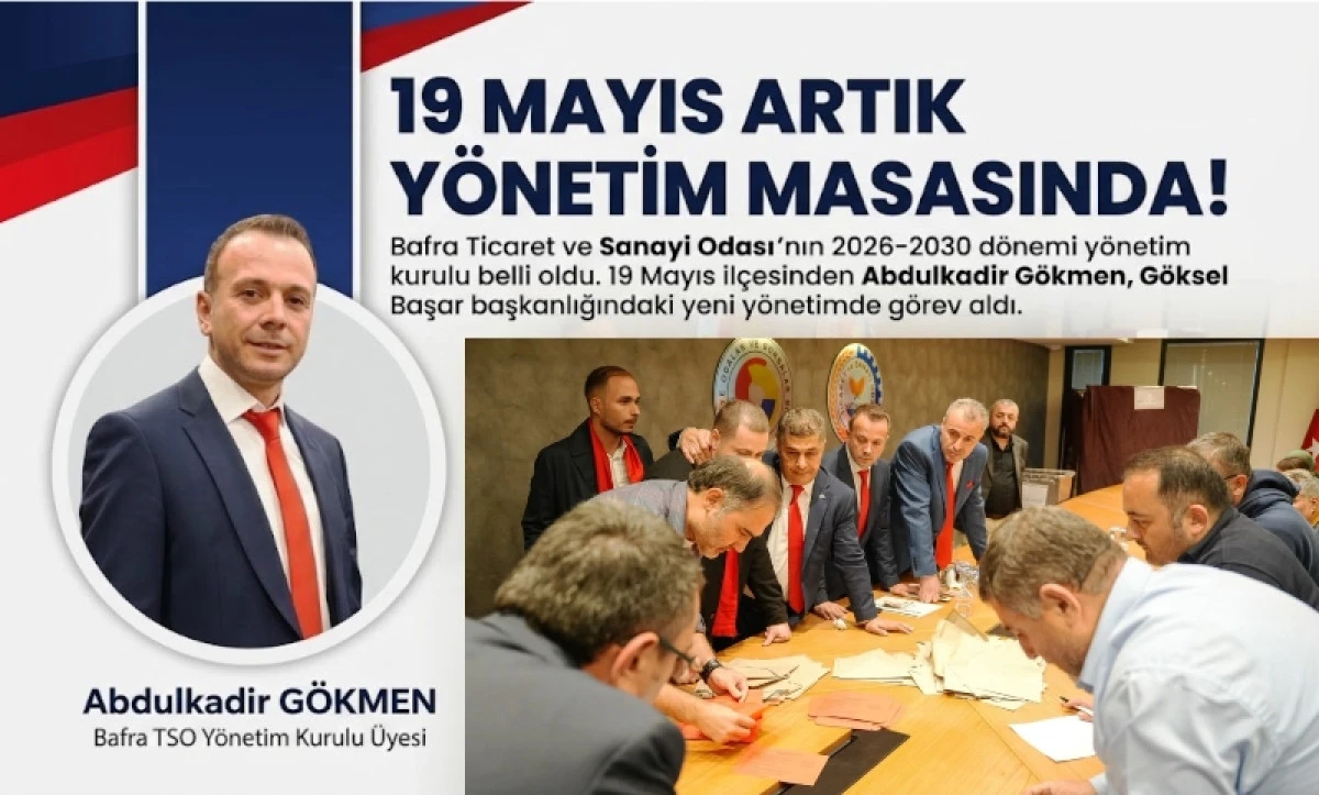19 Mayıs Artık Y&ouml;netim Masasında!