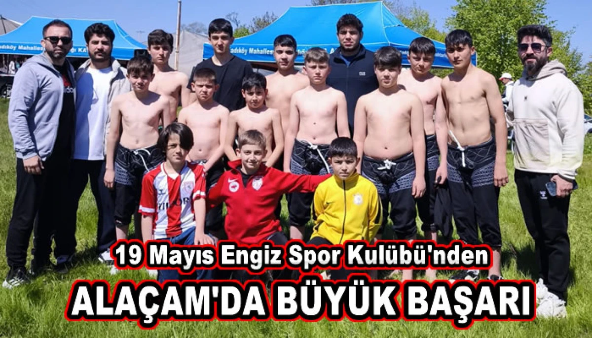19 Mayıs Engiz Spor Kulübü'nden Alaçam'da Büyük Başarı