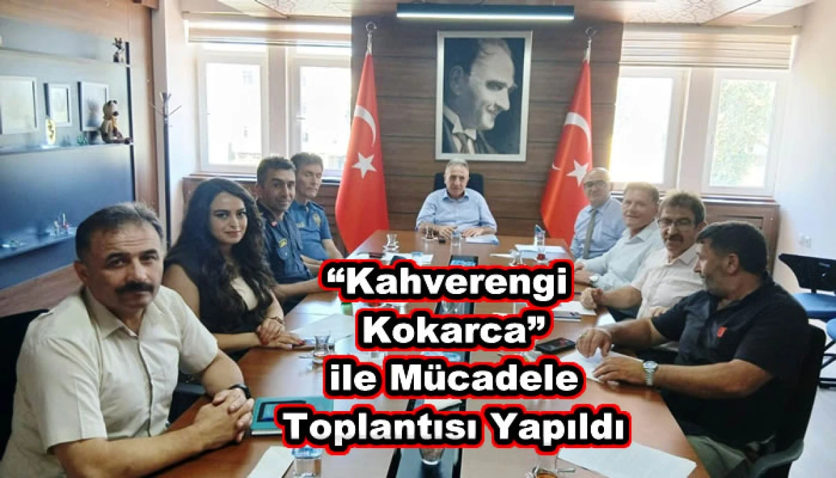 19 Mayıs’ta “Kahverengi Kokarca” ile Mücadele Toplantısı Yapıldı