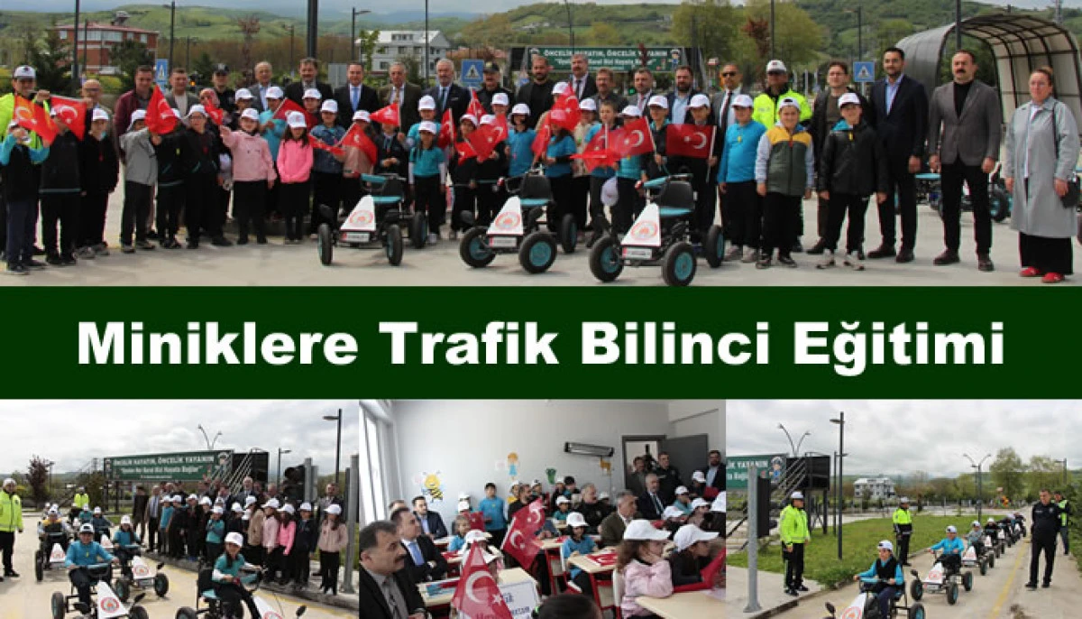 19 Mayıs&rsquo;ta Miniklere Trafik Bilinci Eğitimi