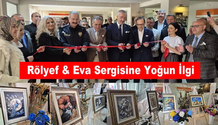 19 Mayıs&rsquo;ta R&ouml;lyef & Eva Sergisine Yoğun İlgi