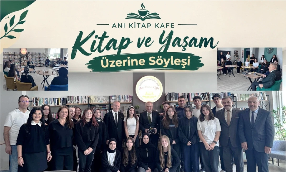 ANI KİTAP KAFEDE KİTAP VE YAŞAM &Uuml;ZERİNE S&Ouml;YLEŞİ