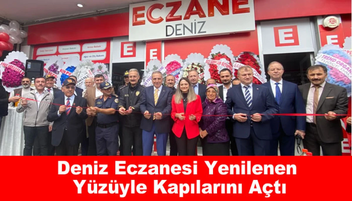 Deniz Eczanesi Yenilenen Yüzüyle Kapılarını Açtı