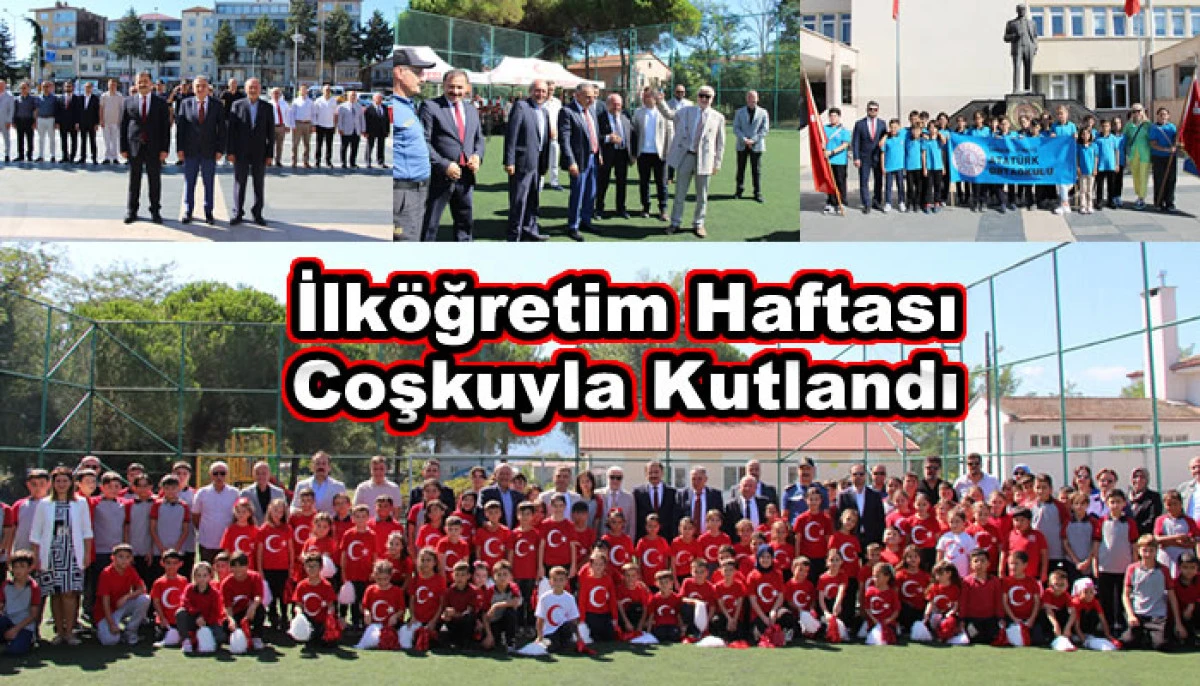 İlköğretim Haftası Coşkuyla Kutlandı