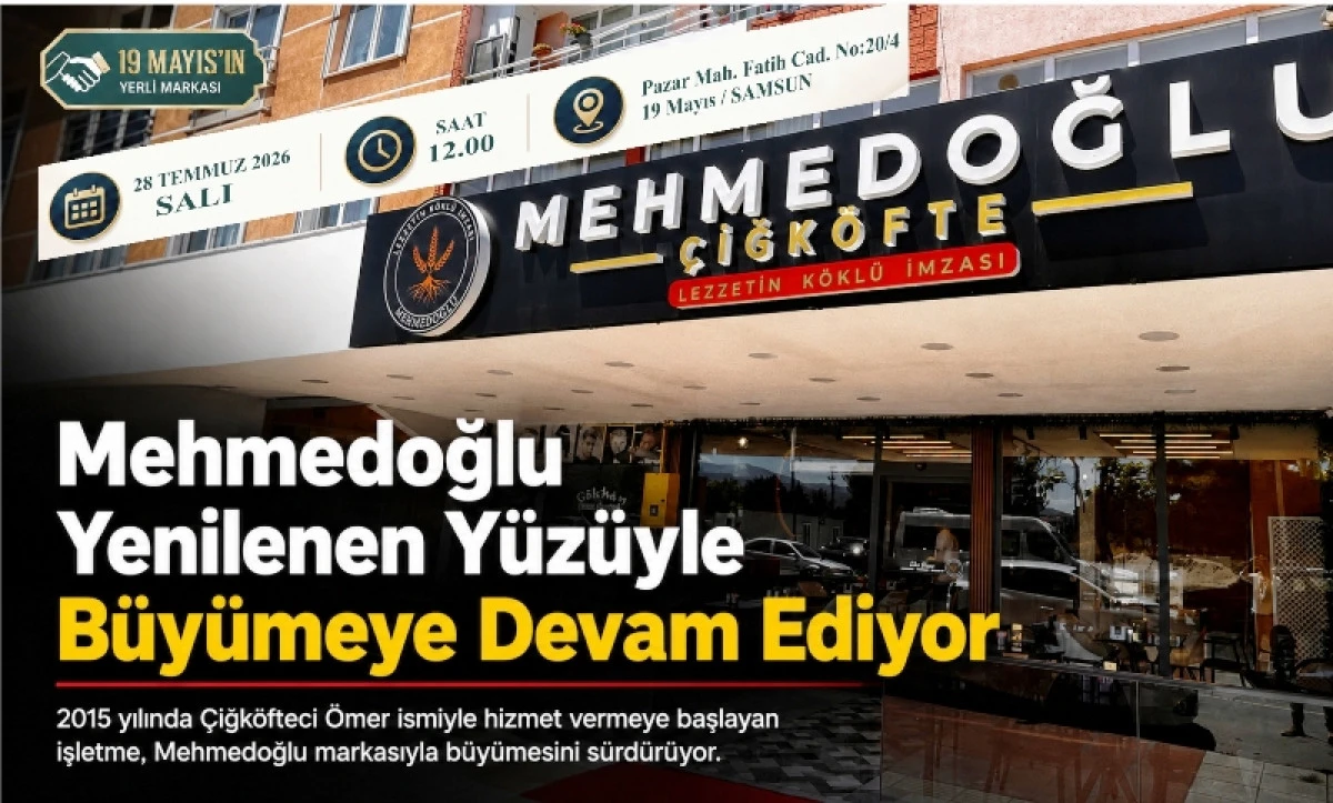 Mehmedoğlu Yenilenen Y&uuml;z&uuml;yle B&uuml;y&uuml;meye Devam Ediyor