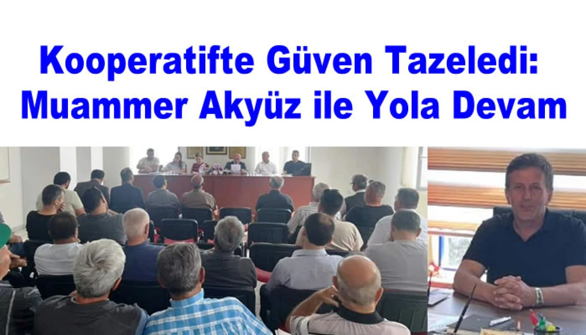 Muammer Akyüz Yeniden Başkan Seçildi