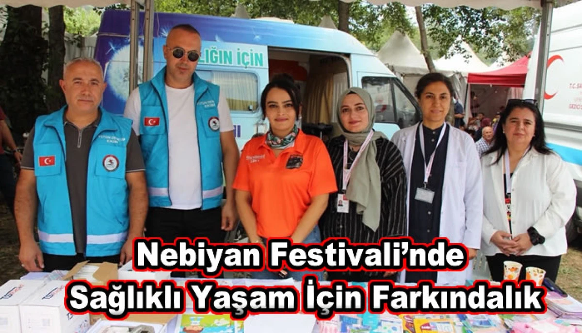 Nebiyan Festivali&rsquo;nde Sağlıklı Yaşam İ&ccedil;in Farkındalık &Ccedil;alışması