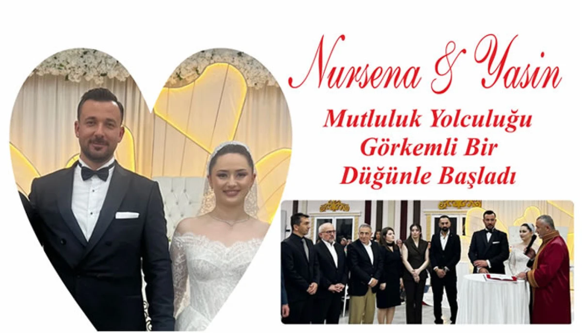 Nursena ile Yasin Dünya Evine Girdi