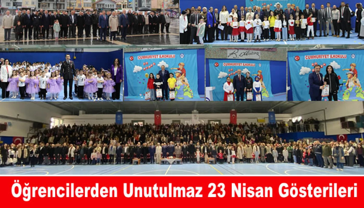 &Ouml;ğrencilerden Unutulmaz 23 Nisan G&ouml;sterileri