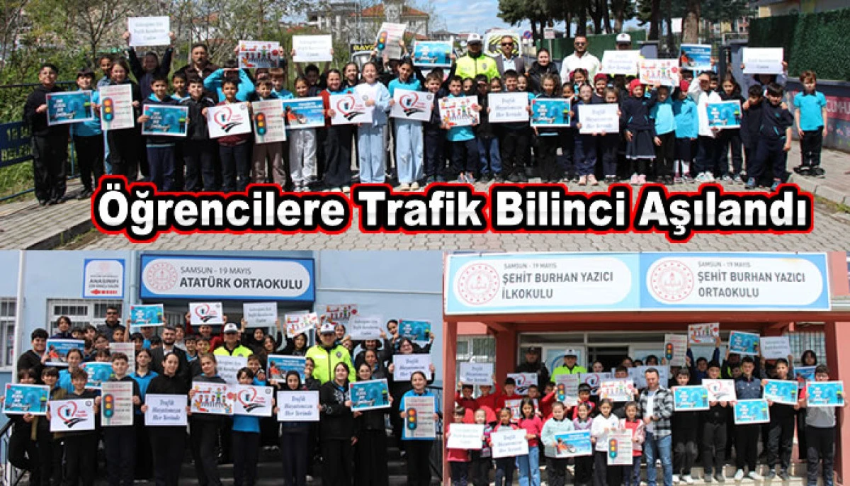 &Ouml;ğrencilere Trafik Bilinci Aşılandı