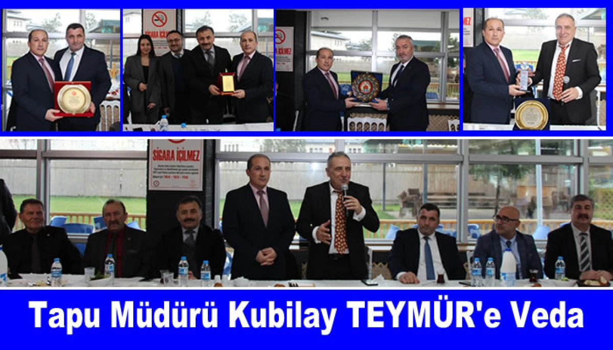 Tapu M&uuml;d&uuml;r&uuml; Kubilay Teym&uuml;r&rsquo;e Duygusal Veda