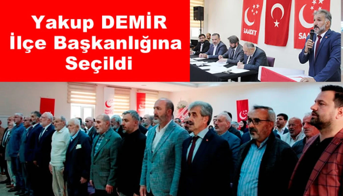 Yakup Demir 19 Mayıs İlçe Başkanlığına Seçildi