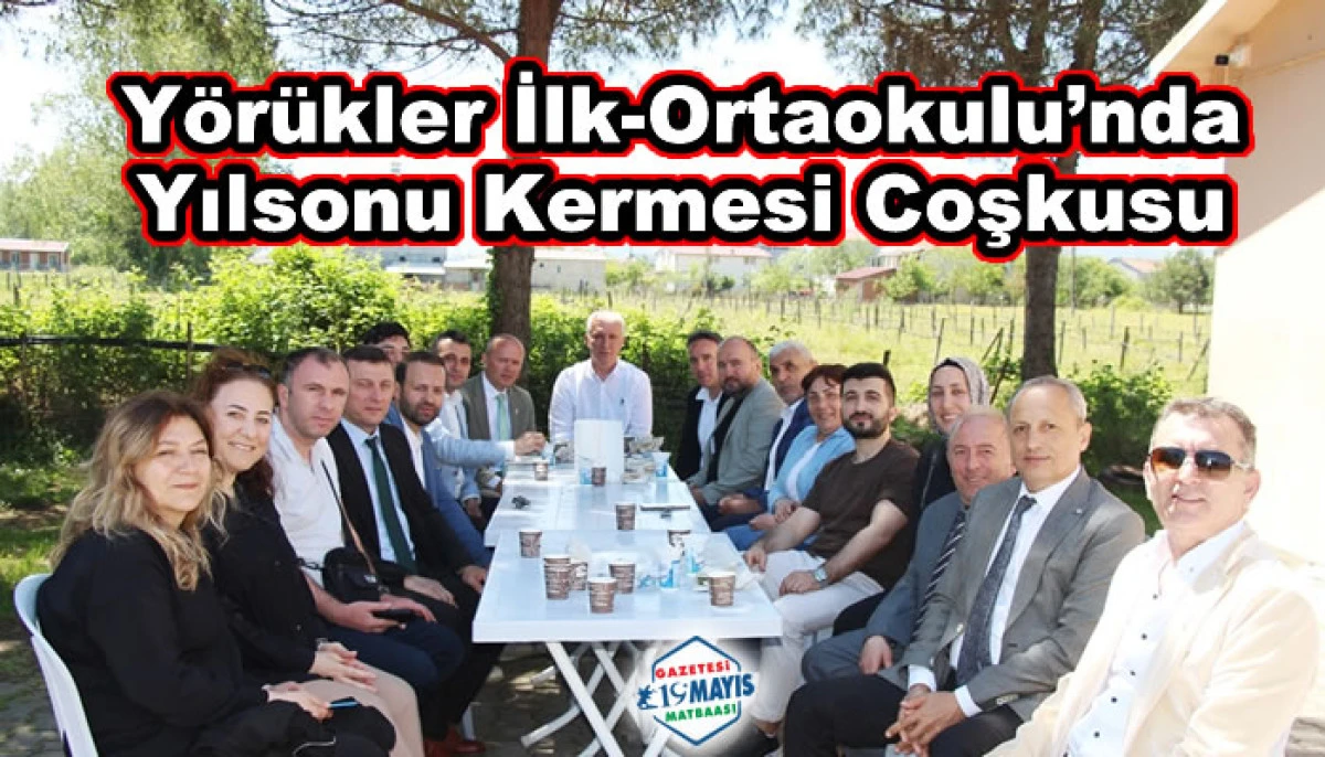 Yörükler İlk-Ortaokulu’nda Yılsonu Kermesi Coşkusu